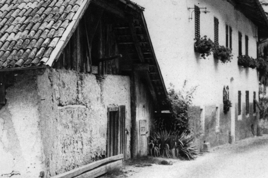 Historisches Foto Weingut Pfitscher